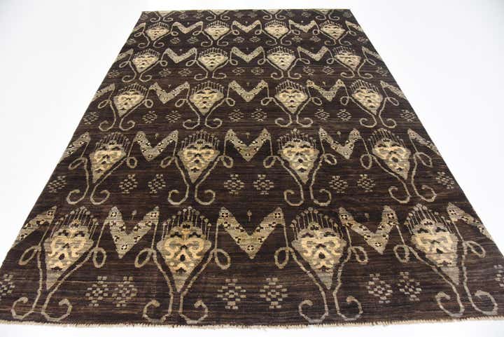 6' x 8' 9 Hand Knotted Modern Ziegler Rug