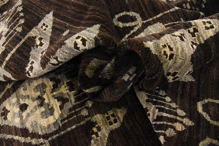 6' x 8' 9 Hand Knotted Modern Ziegler Rug