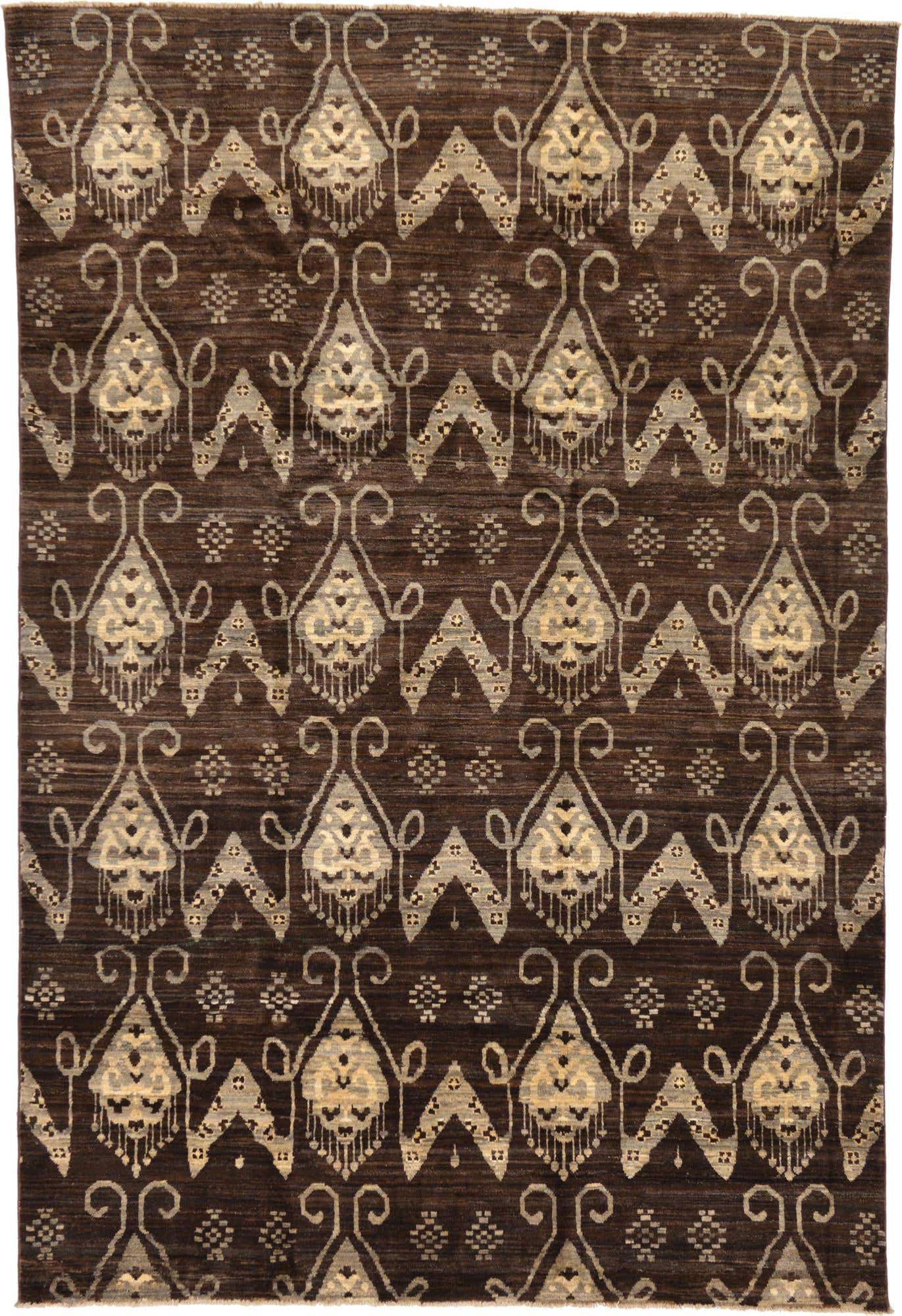 6' x 8' 9 Hand Knotted Modern Ziegler Rug