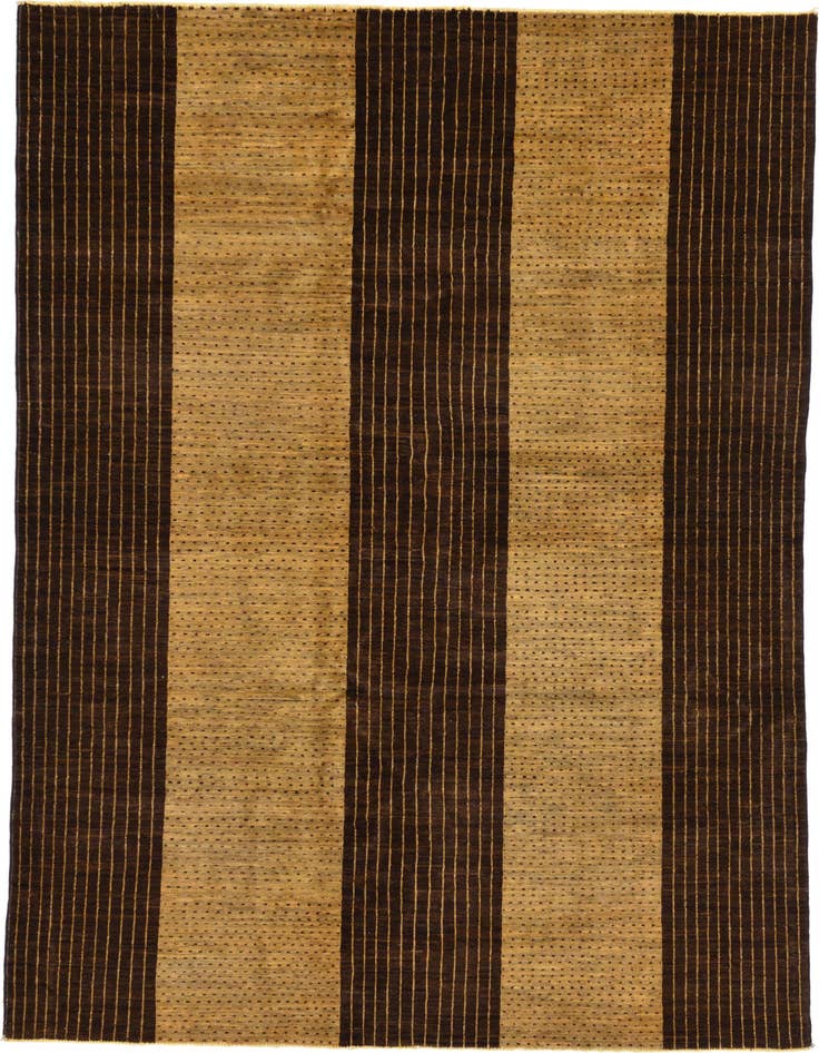 Detail image of 6' x 8' 8 Hand Knotted Modern Ziegler Rug