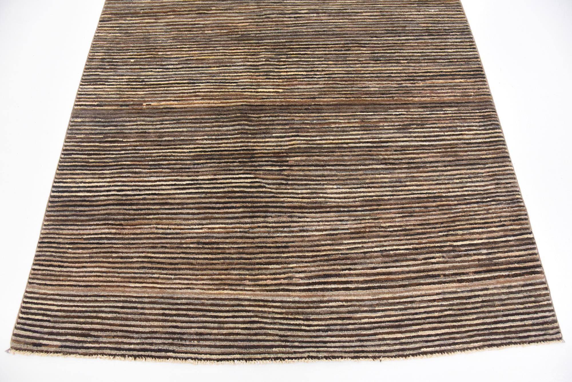 4' 10 x 6' 9 Hand Knotted Modern Ziegler Rug