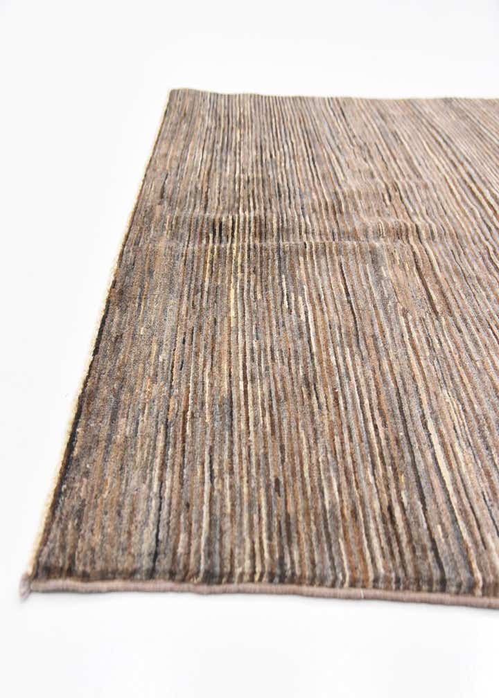 4' 10 x 6' 9 Hand Knotted Modern Ziegler Rug