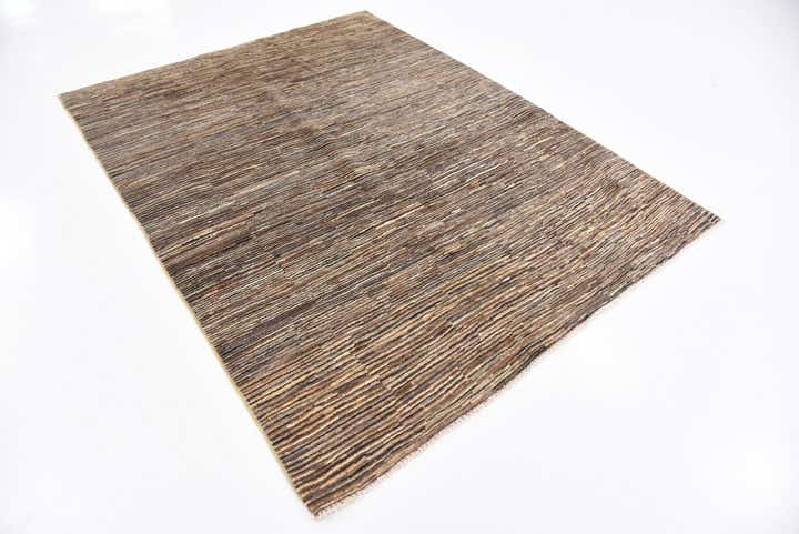 4' 9 x 6' 4 Hand Knotted Modern Ziegler Rug