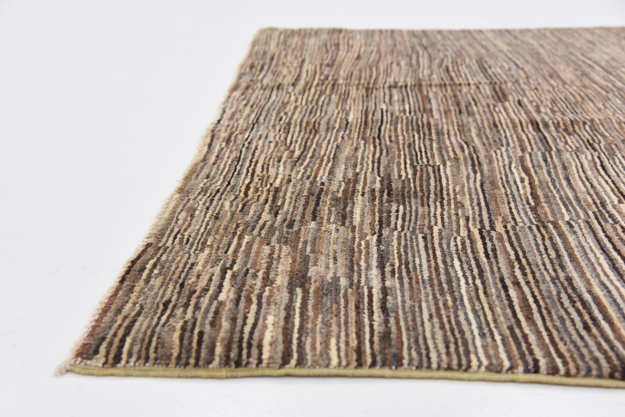 4' 9 x 6' 4 Hand Knotted Modern Ziegler Rug