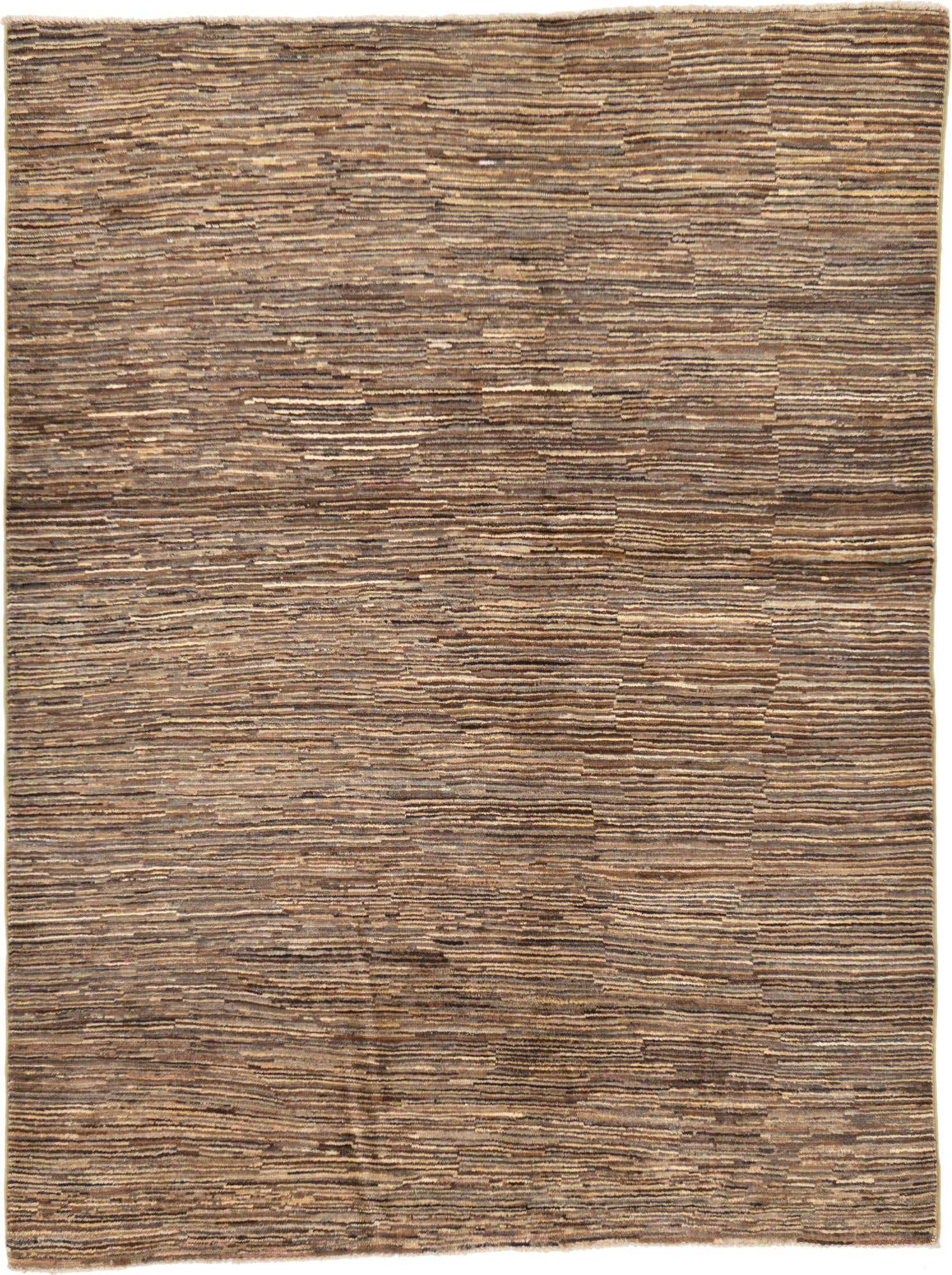 4' 9 x 6' 4 Hand Knotted Modern Ziegler Rug