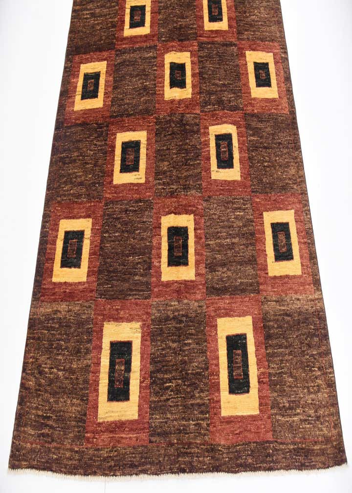 4' 8 x 7' Hand Knotted Modern Ziegler Rug