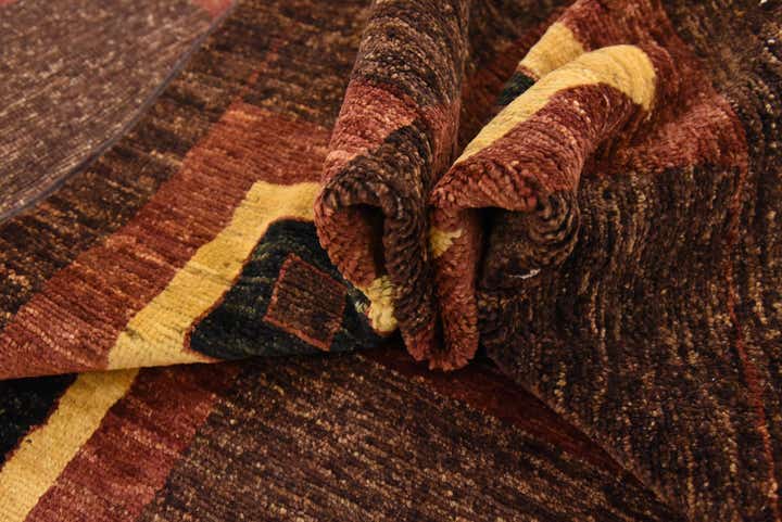 4' 8 x 7' Hand Knotted Modern Ziegler Rug