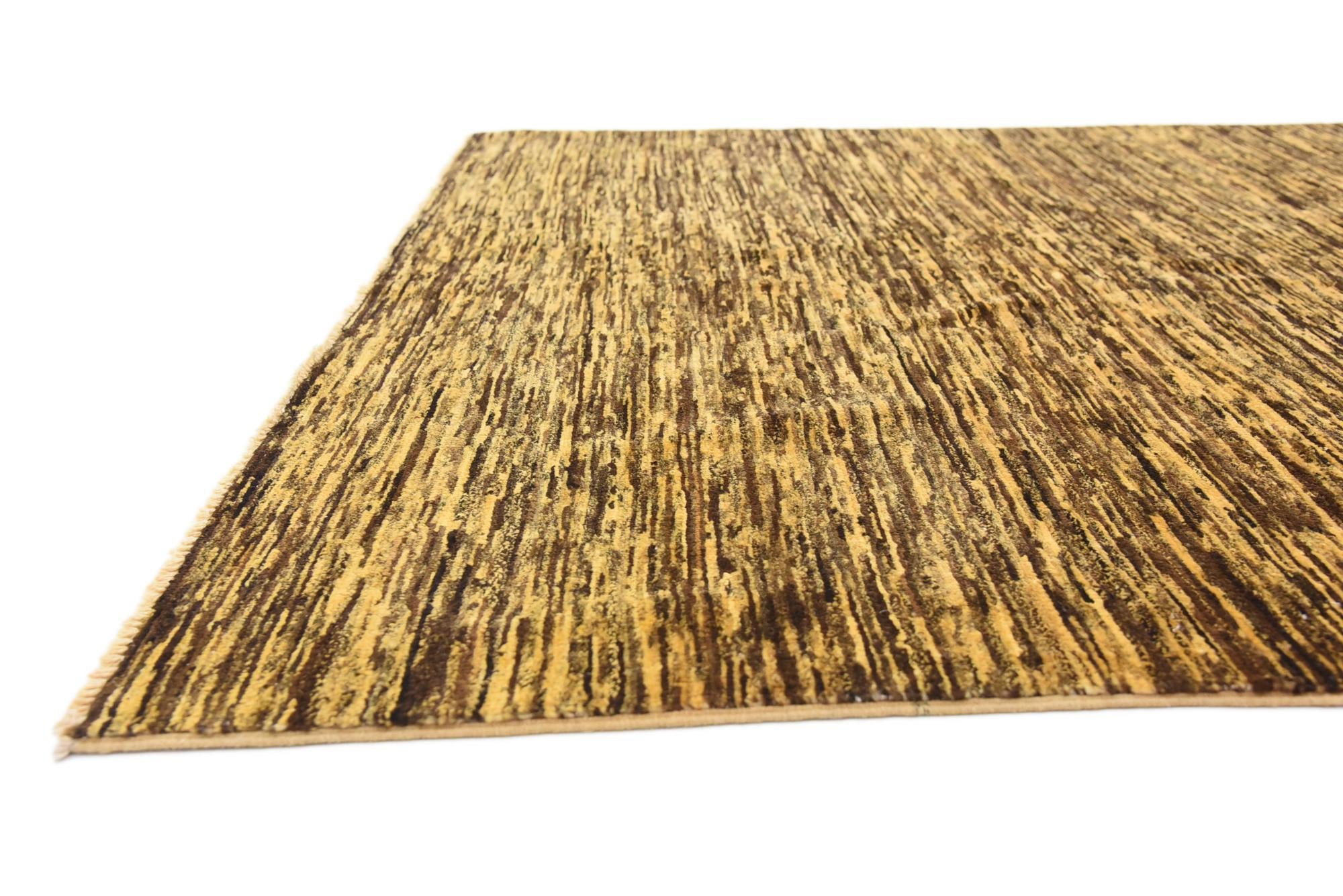 5' 2 x 6' 4 Hand Knotted Modern Ziegler Rug