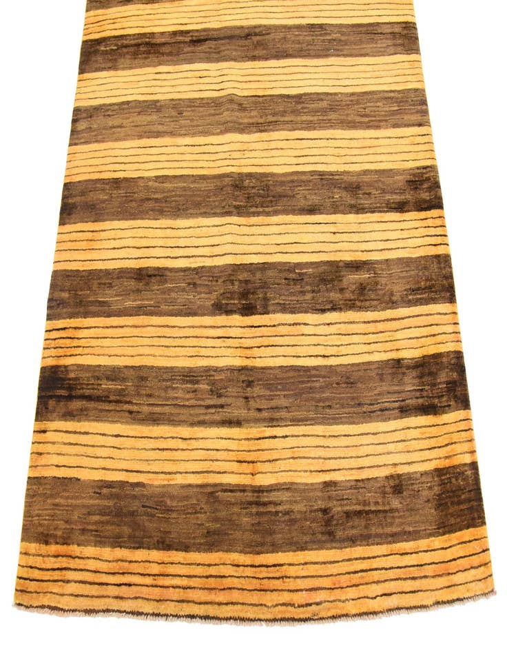 Detail image of 4' 10 x 7' Hand Knotted Modern Ziegler Rug