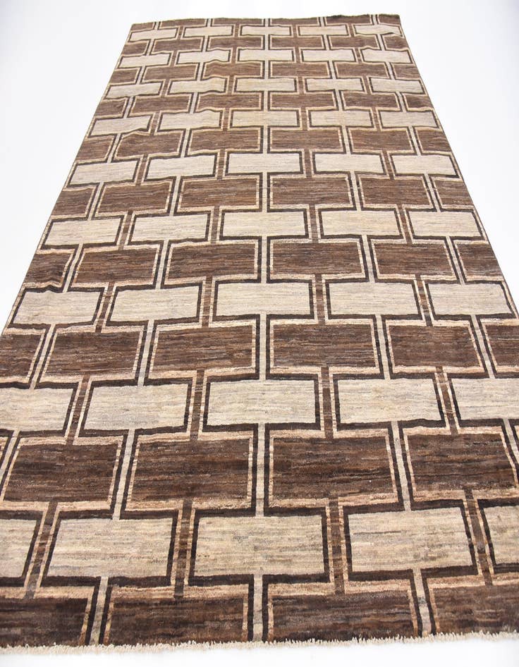 Detail image of 8' 3 x 9' 10 Hand Knotted Modern Ziegler Rug