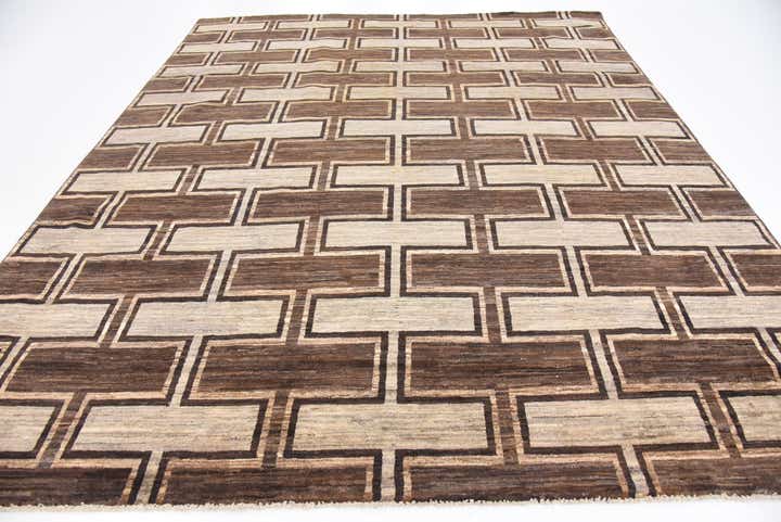 8' 3 x 9' 10 Hand Knotted Modern Ziegler Rug