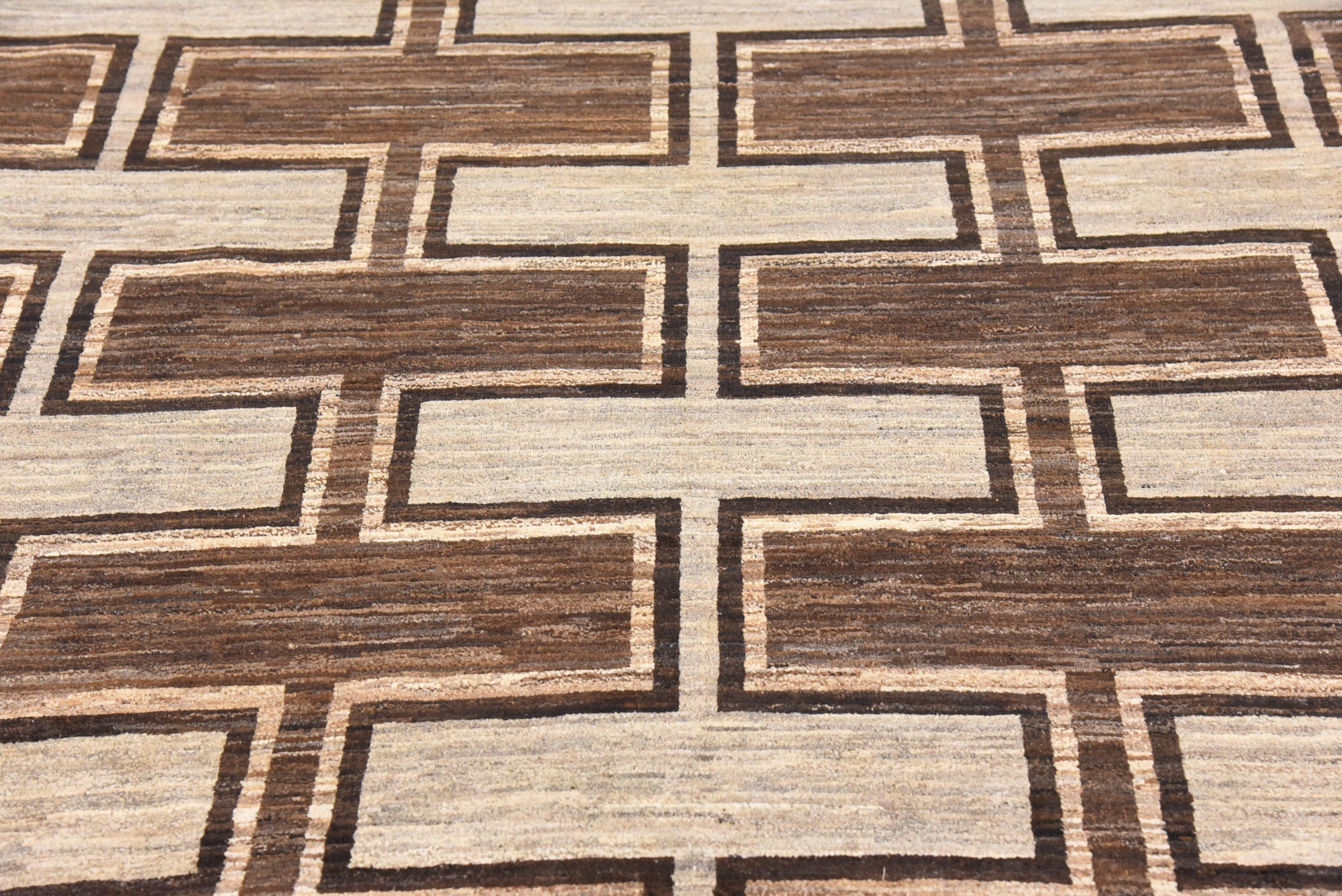 8' 3 x 9' 10 Hand Knotted Modern Ziegler Rug
