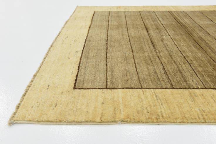 Detail image of 4' x 5' 10 Hand Knotted Modern Ziegler Oriental Rug