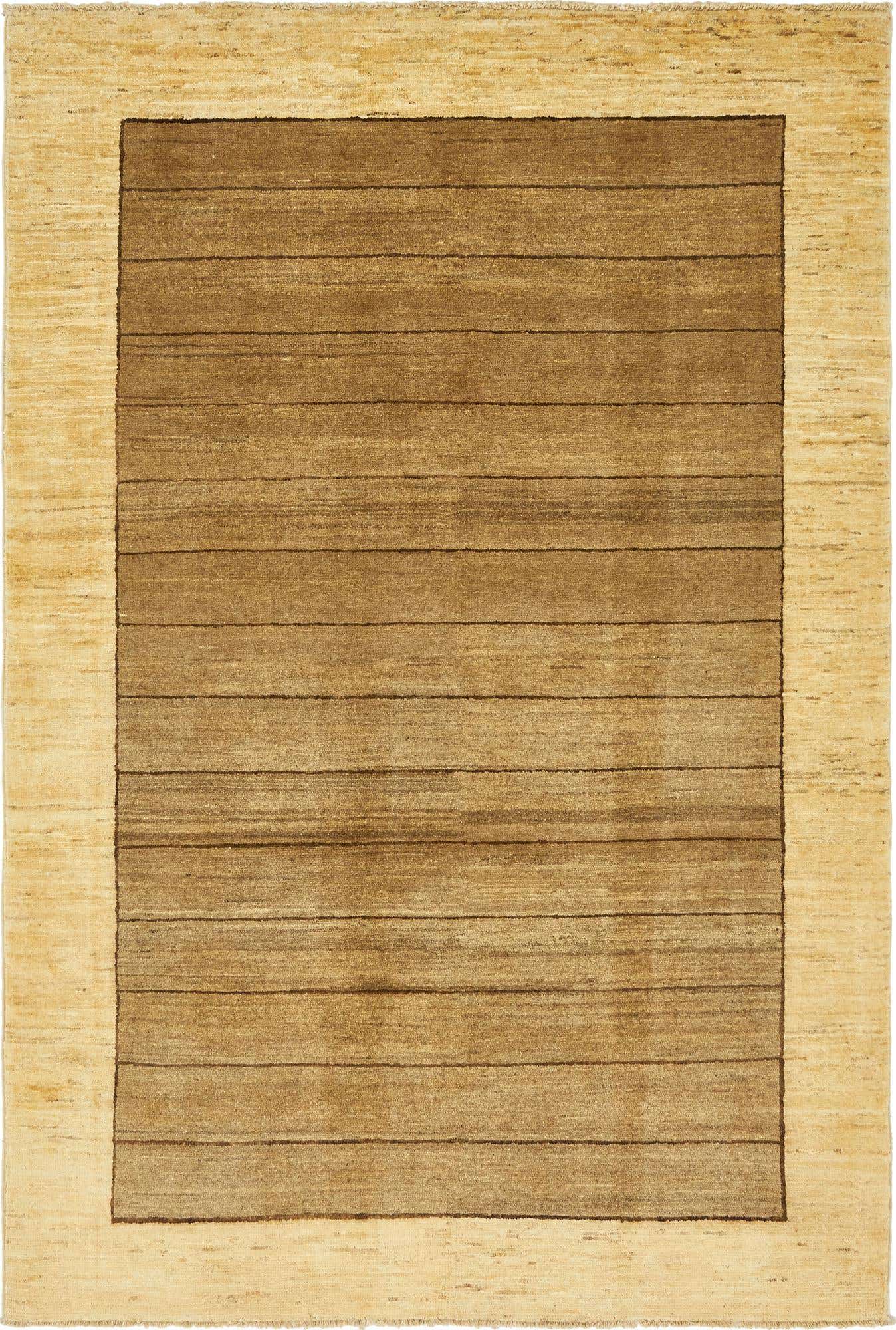 4' x 5' 10 Hand Knotted Modern Ziegler Oriental Rug