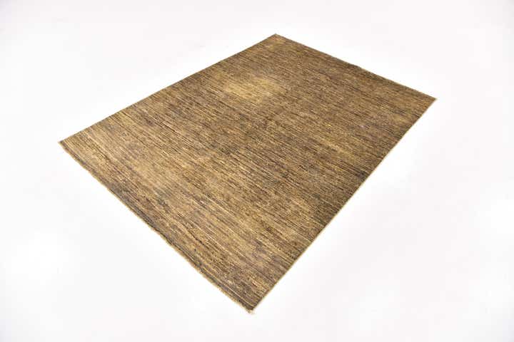 4' 10 x 6' 4 Hand Knotted Modern Ziegler Oriental Rug