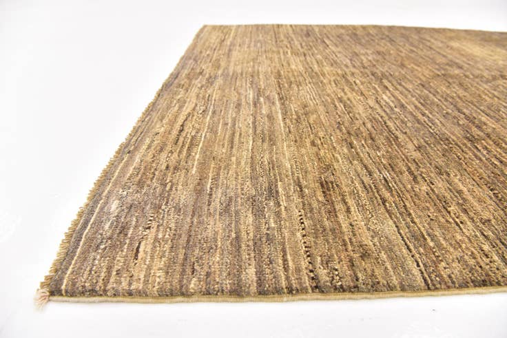 Detail image of 4' 10 x 6' 4 Hand Knotted Modern Ziegler Oriental Rug