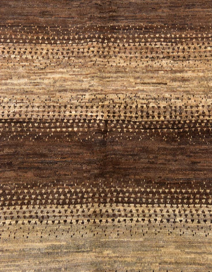 Detail image of 5' 5 x 7' 2  Hand Knotted Modern Ziegler Oriental Rug