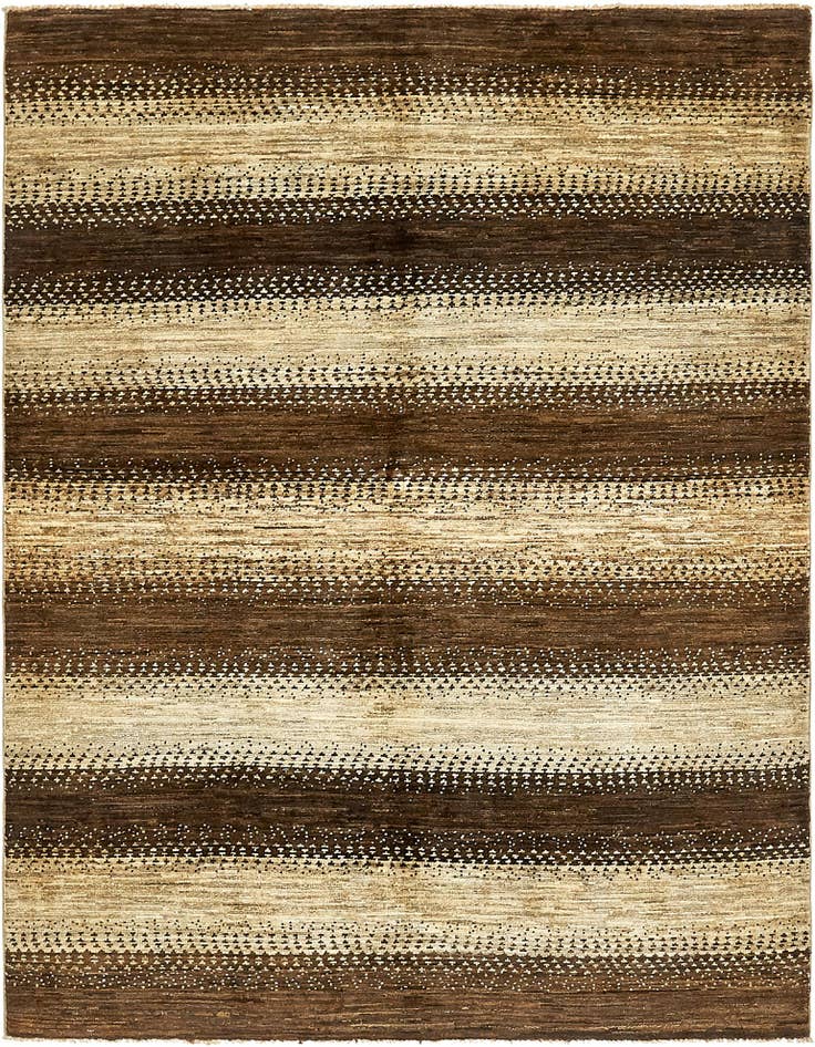 Detail image of 5' 5 x 7' 2 Hand Knotted Modern Ziegler Oriental Rug