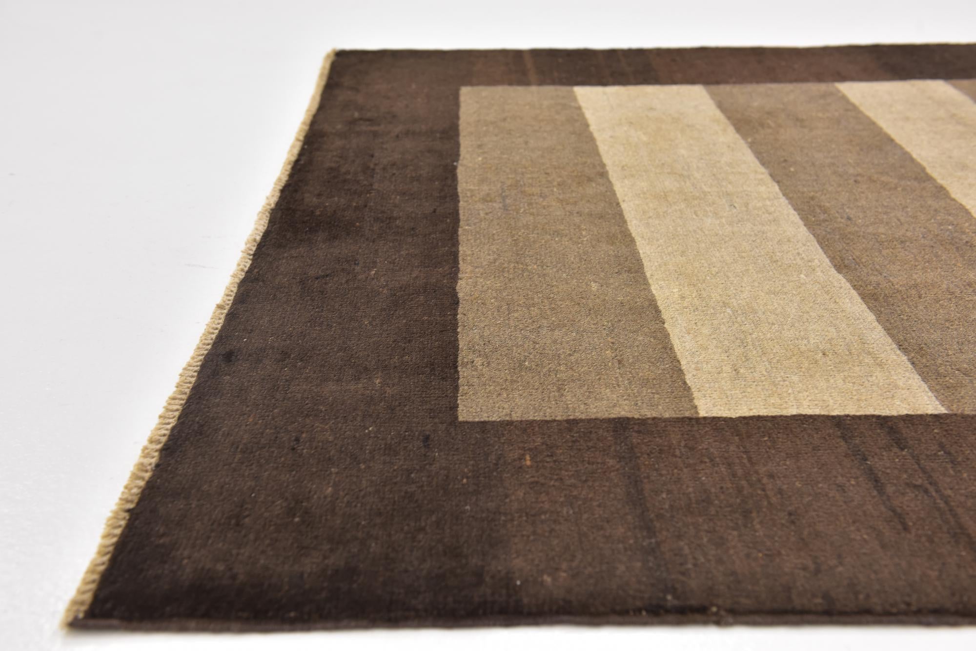 4' x 5' 9 Hand Knotted Modern Ziegler Oriental Rug
