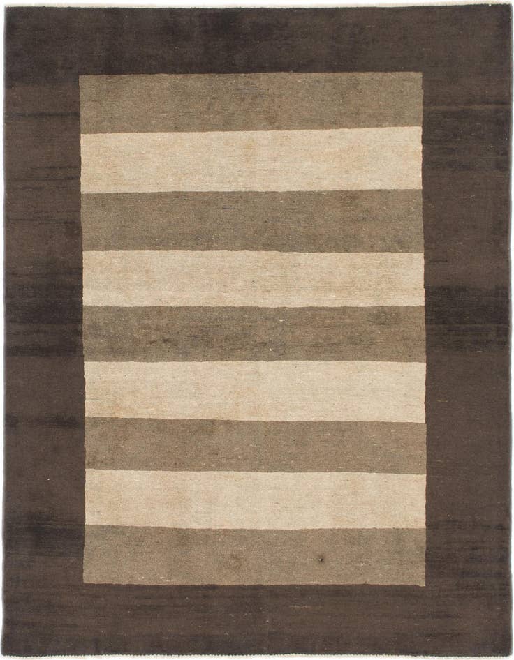 Detail image of 4' x 5' 9 Hand Knotted Modern Ziegler Oriental Rug