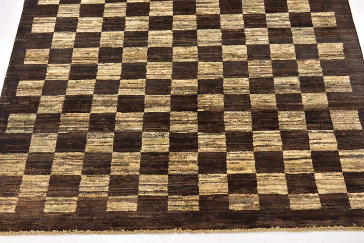 3' 10 x 5' 10 Hand Knotted Modern Ziegler Rug