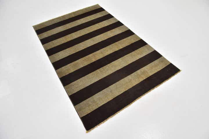 3' 10 x 5' 10 Hand Knotted Modern Ziegler Rug