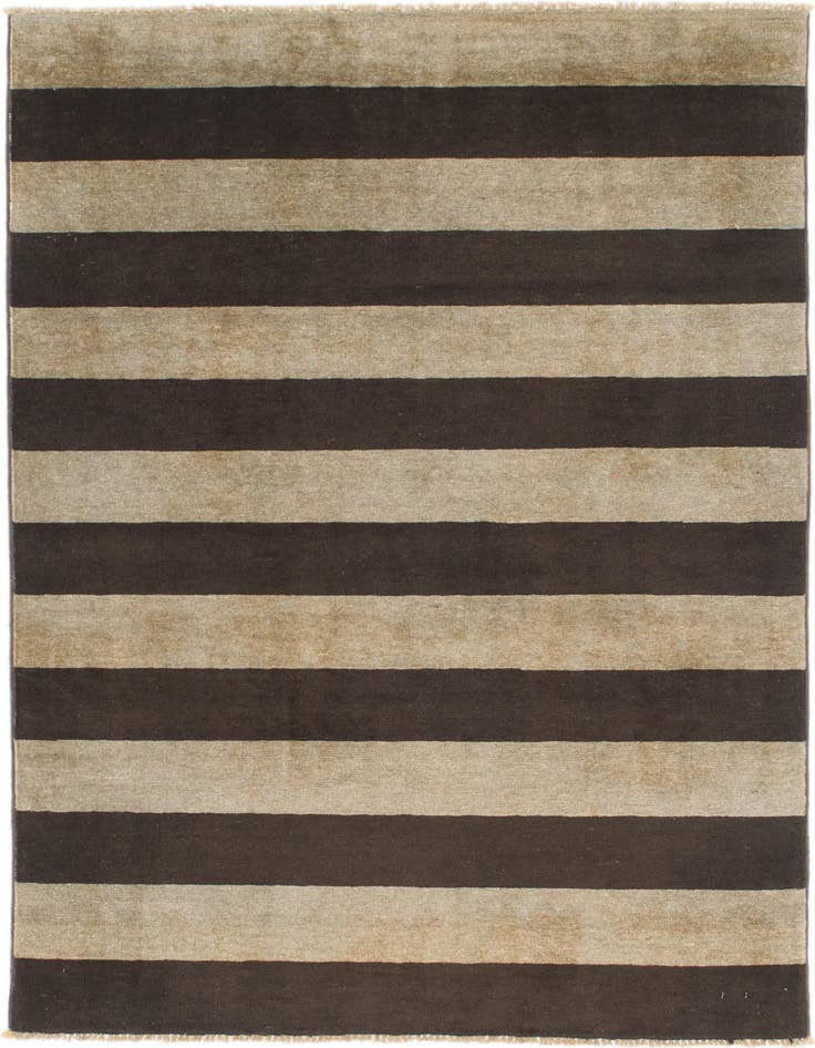 Detail image of 3' 10 x 5' 10 Hand Knotted Modern Ziegler Rug