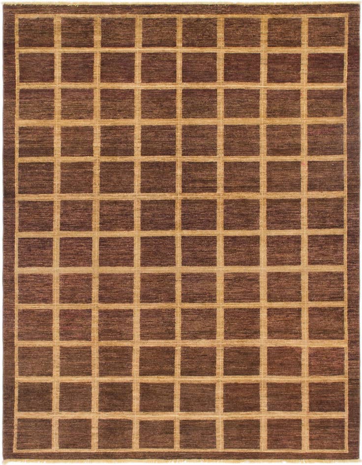 Detail image of 5' 9 x 8' Hand Knotted Modern Ziegler Rug