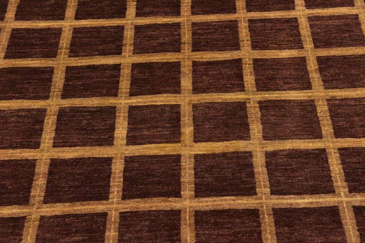 5' 4 x 7' Hand Knotted Modern Ziegler Rug