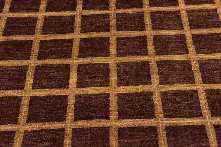 Detail image of 5' 4 x 7' Hand Knotted Modern Ziegler Rug