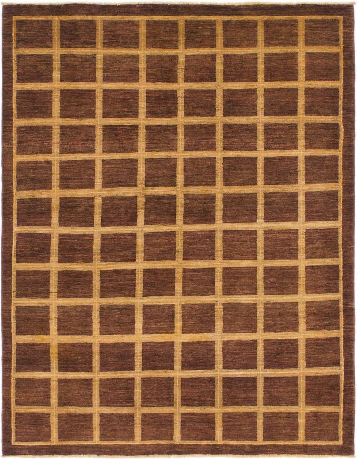 Detail image of 5' 4 x 7' Hand Knotted Modern Ziegler Rug
