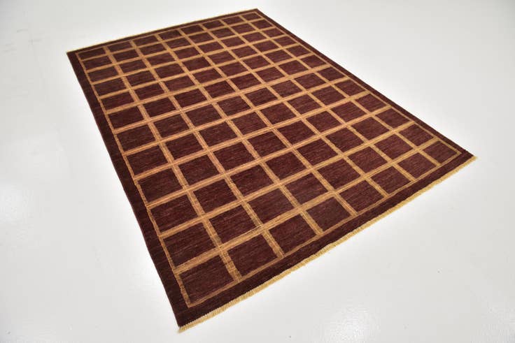Detail image of 5' 7 x 7' 8 Hand Knotted Modern Ziegler Rug