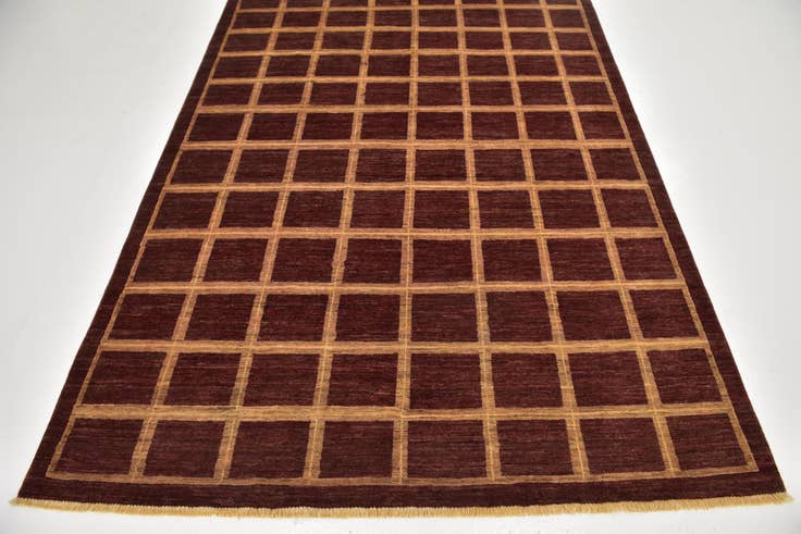 Detail image of 5' 7 x 7' 8 Hand Knotted Modern Ziegler Rug