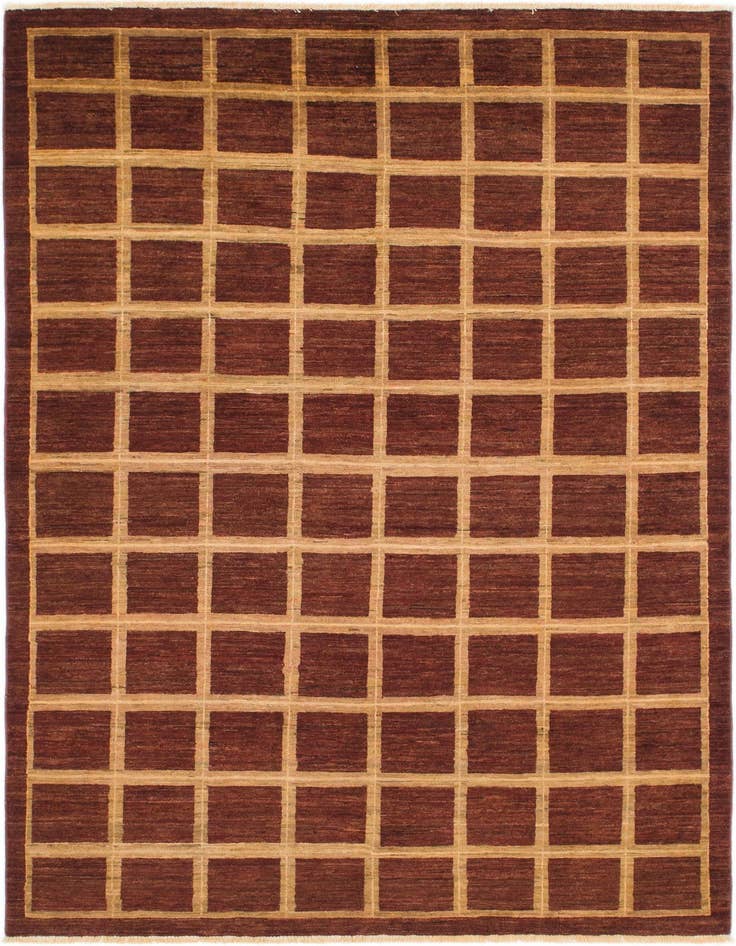 Detail image of 5' 7 x 7' 8 Hand Knotted Modern Ziegler Rug