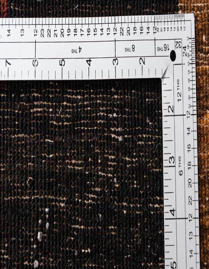 Detail image of 4' 3 x 5' 2  Hand Knotted Modern Ziegler Wool Rug