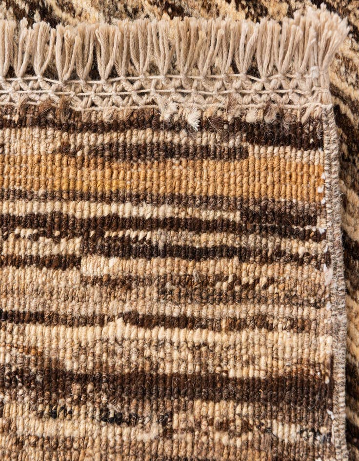 Detail image of 3' 10 x 5' 8  Hand Knotted Modern Ziegler Wool Rug