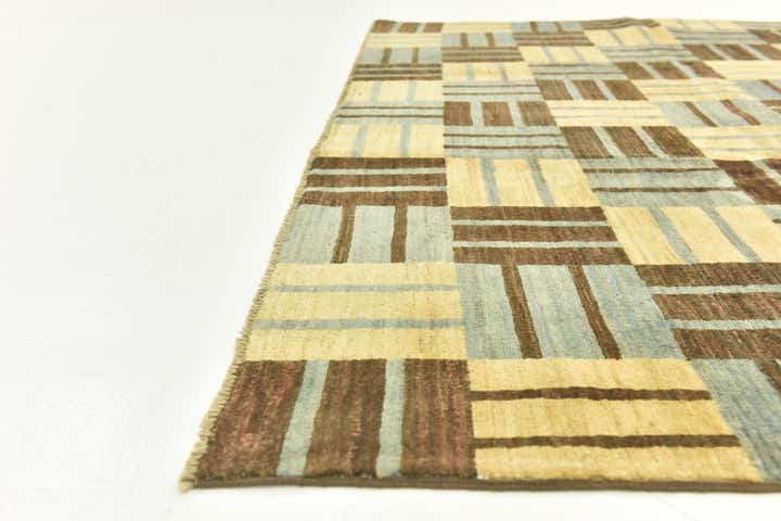 8' x 9' 7 Hand Knotted Modern Ziegler Rug