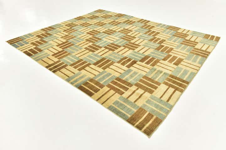 8' 2 x 9' 10 Hand Knotted Modern Ziegler Rug