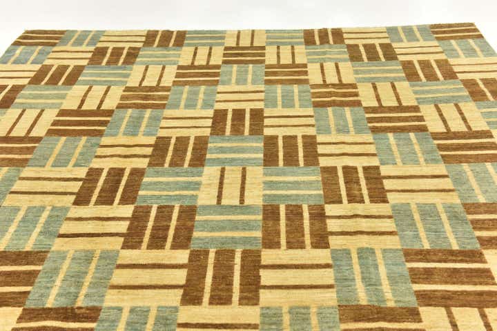 8' 2 x 9' 10 Hand Knotted Modern Ziegler Rug