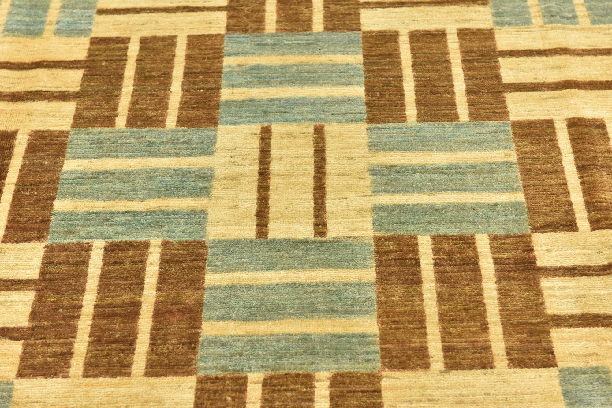 8' 2 x 9' 10 Hand Knotted Modern Ziegler Rug