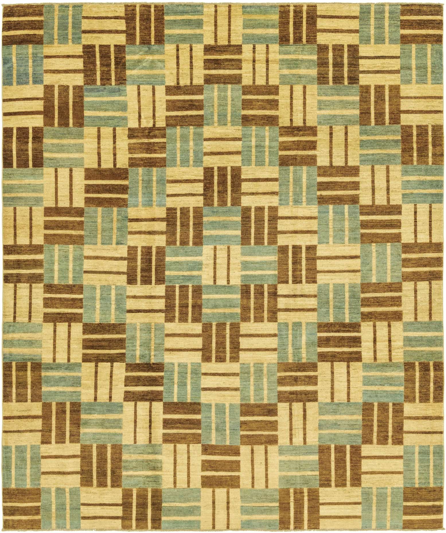 8' 2 x 9' 10 Hand Knotted Modern Ziegler Rug