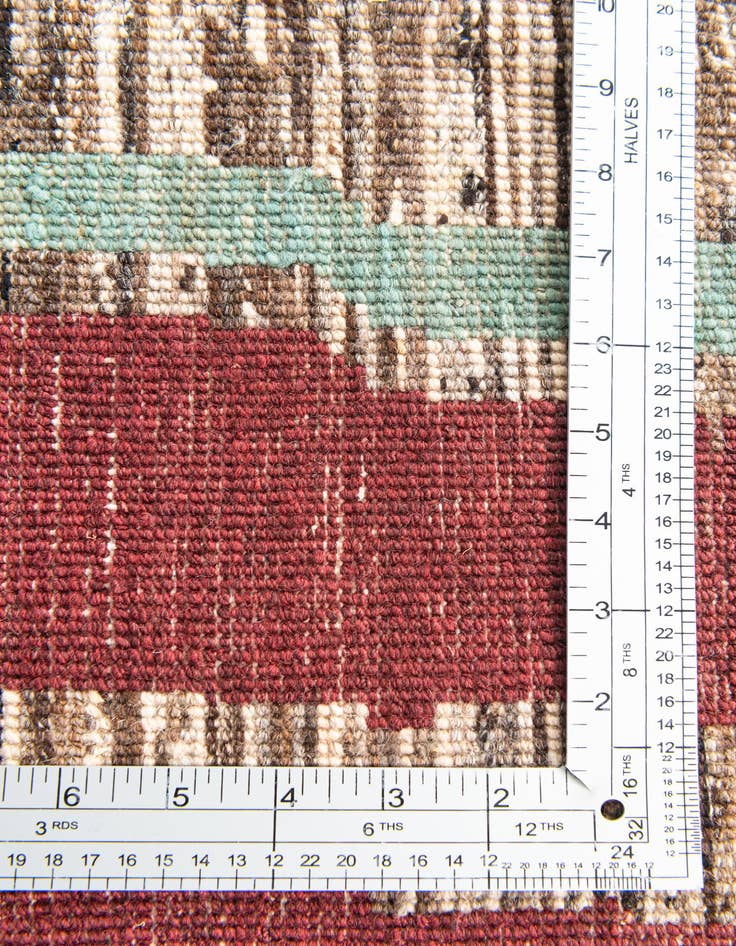 Detail image of 8' 2 x 9' 8  Hand Knotted Modern Ziegler Rug