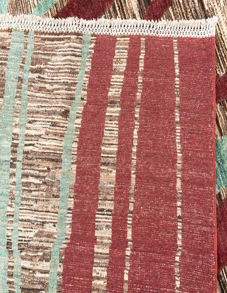 Detail image of 8' 2 x 9' 8  Hand Knotted Modern Ziegler Rug