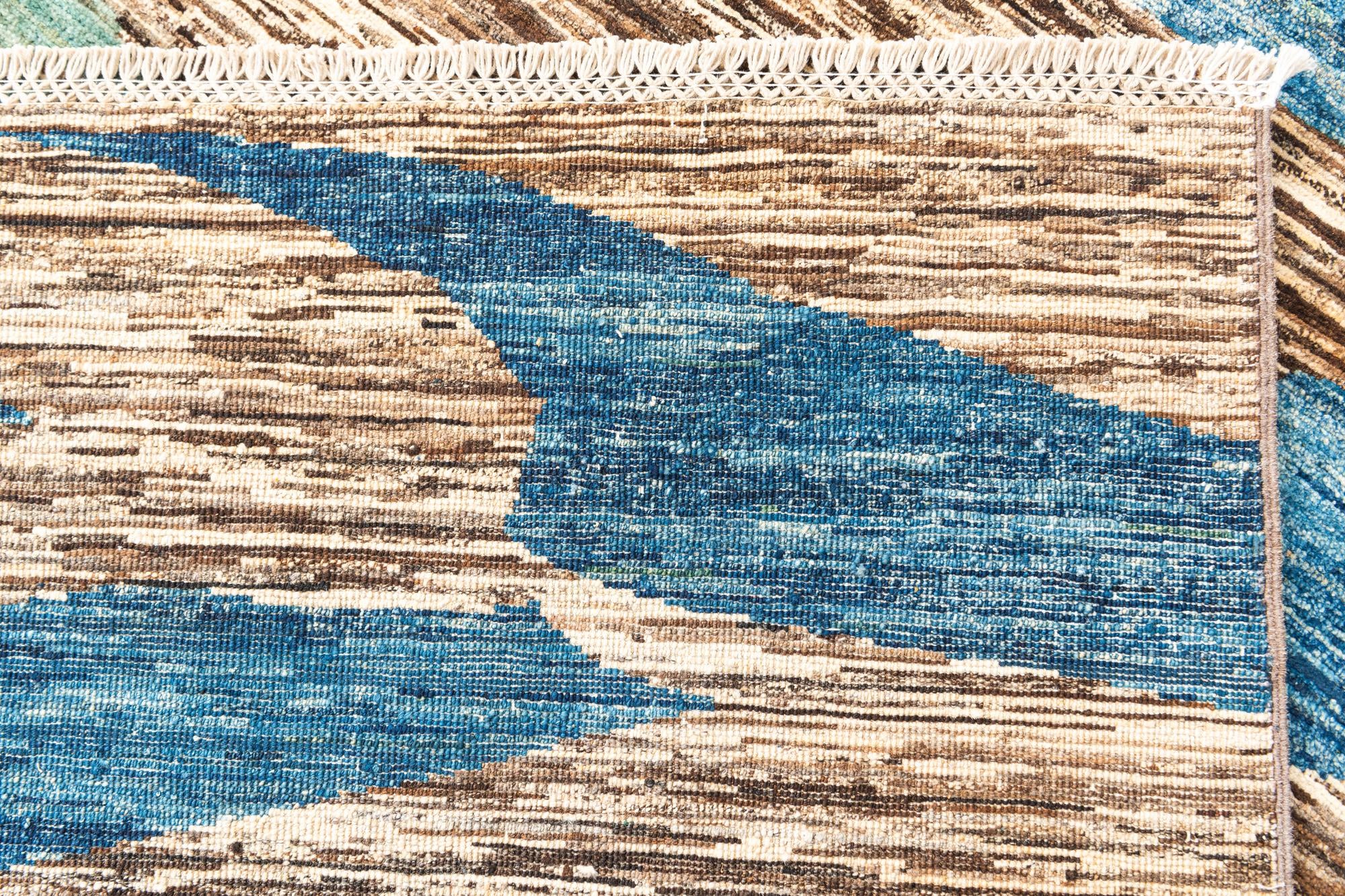 5' 11 x 7' 10 Hand Knotted Modern Ziegler Rug