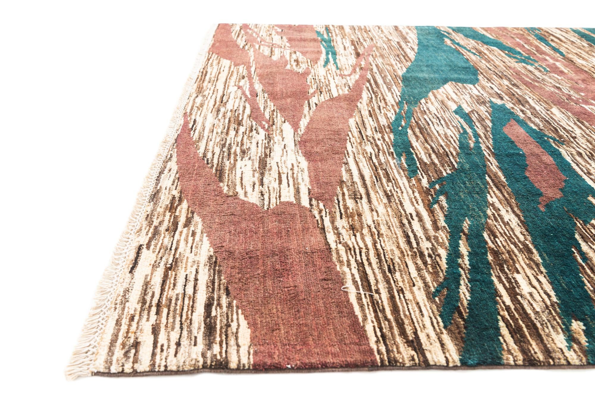 5' 9 x 7' 10 Hand Knotted Modern Ziegler Rug