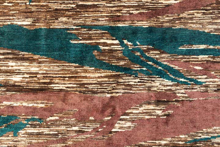 5' 9 x 7' 10 Hand Knotted Modern Ziegler Rug
