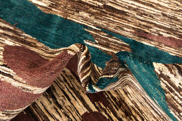 5' 9 x 7' 10 Hand Knotted Modern Ziegler Rug