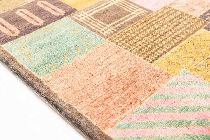 5' 8 x 7' 8 Hand Knotted Modern Ziegler Rug