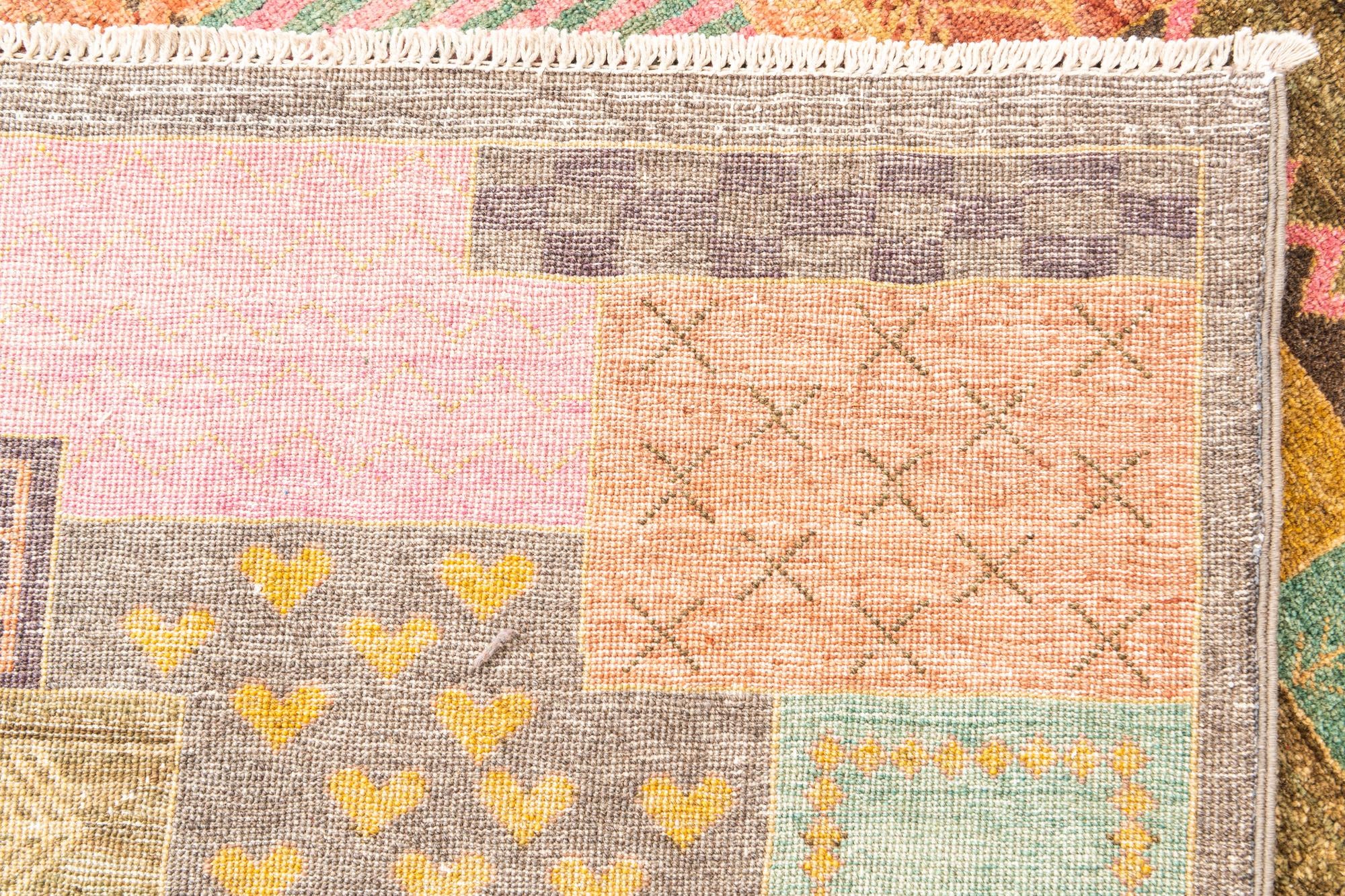 5' 8 x 7' 8 Hand Knotted Modern Ziegler Rug