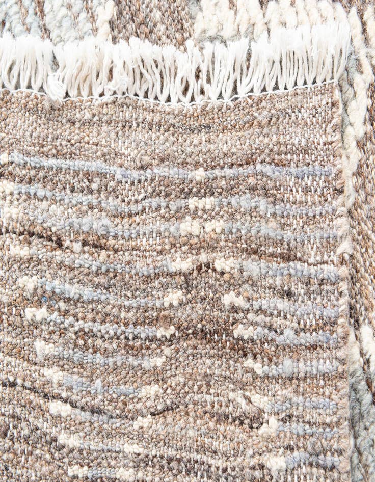 Detail image of 6' 8 x 9' 8  Hand Knotted Modern Ziegler Wool Rug